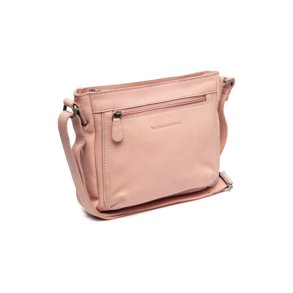 Leather Crossbody Bag Vintage Rose Aston