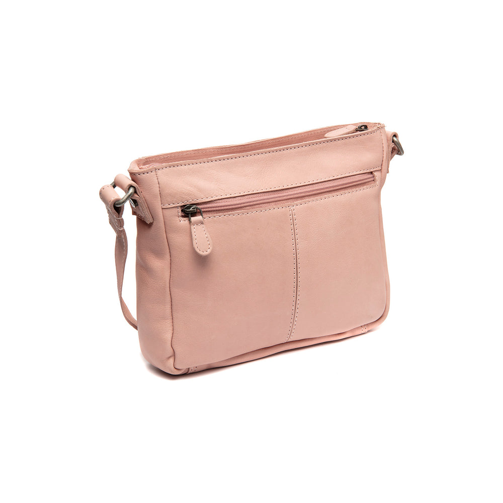 Leather Crossbody Bag Vintage Rose Aston