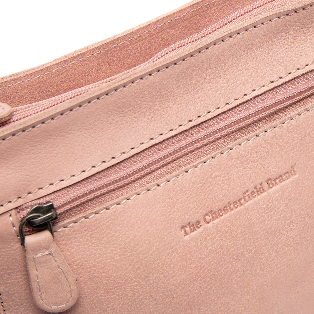 Leather Crossbody Bag Vintage Rose Aston