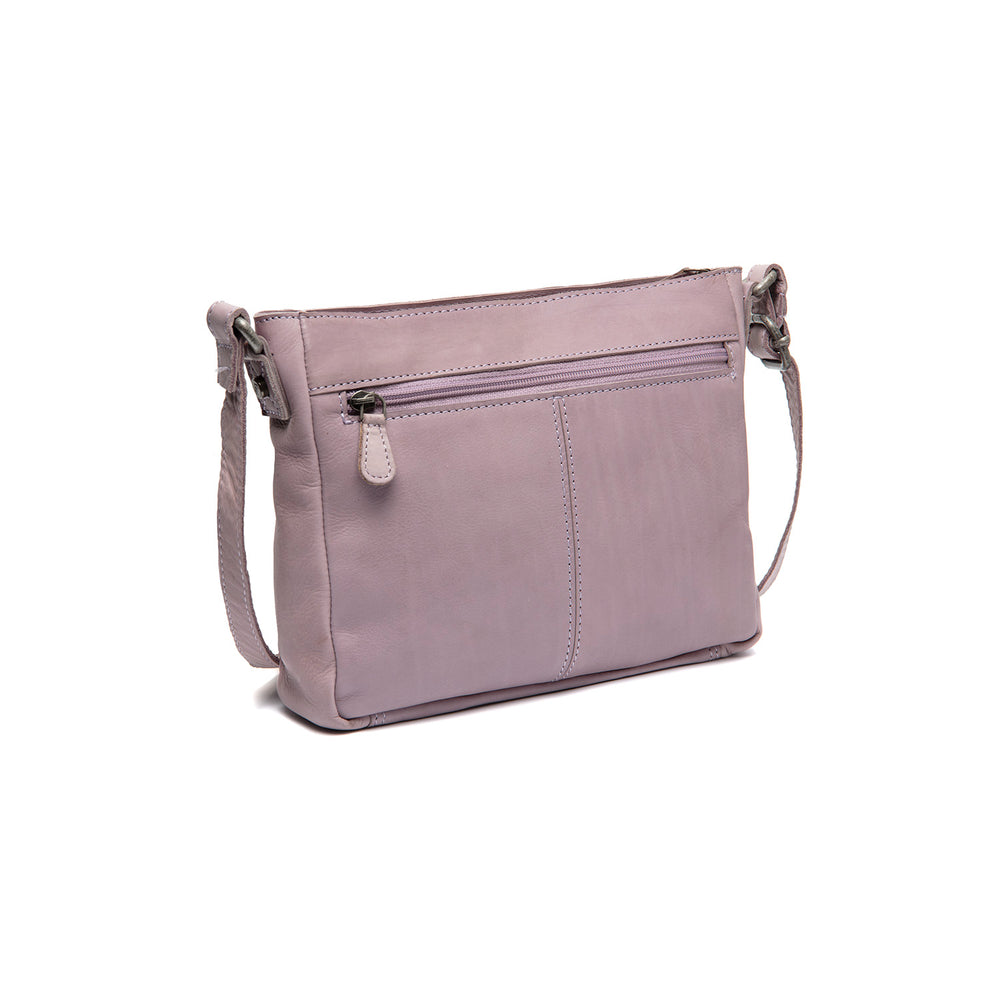 Leather Crossbody Bag Lavender Lilac Aston