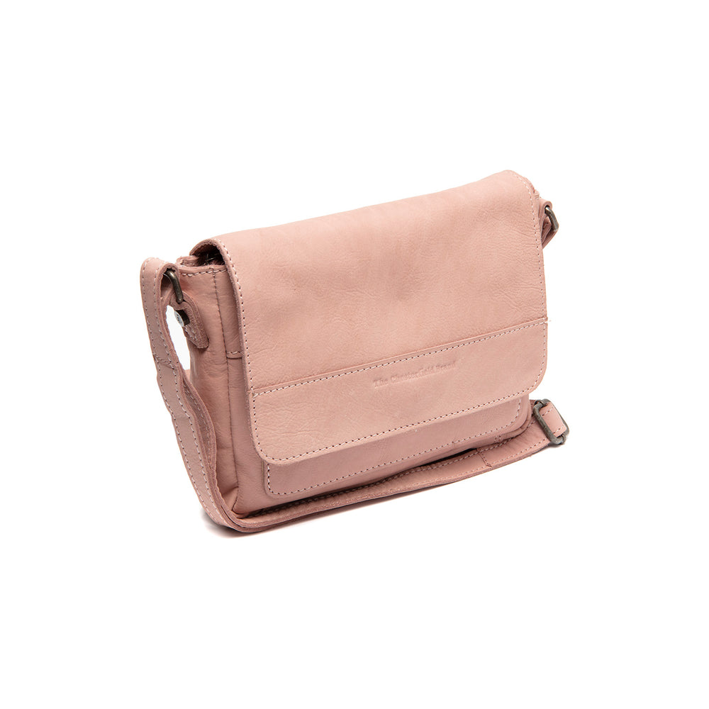 Leather Crossbody Bag Vintage Rose Ann