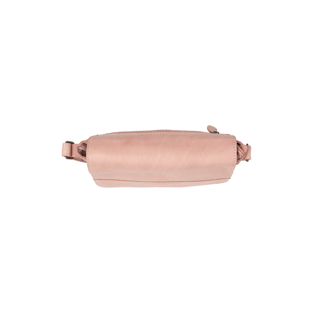 Leather Crossbody Bag Vintage Rose Ann