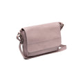 Leather Crossbody Bag Lavender Lilac Ann