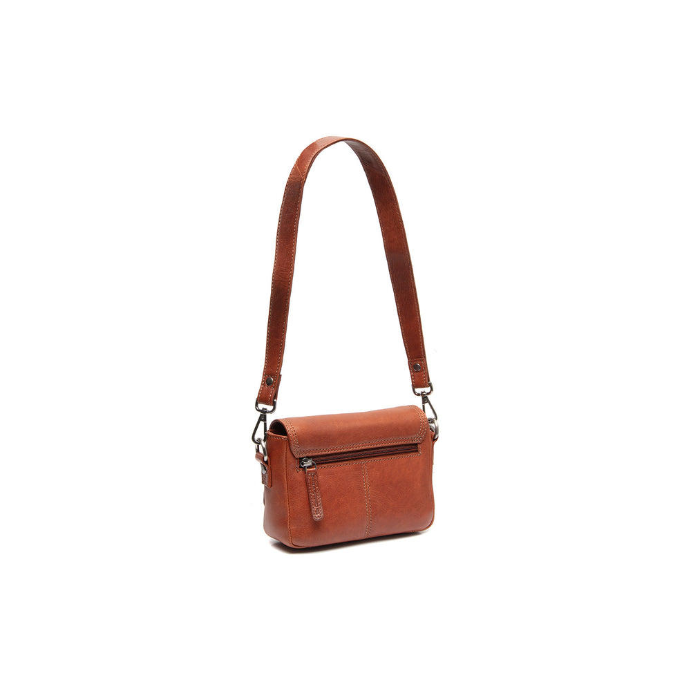 Leather Shoulder Bag Cognac Marcella