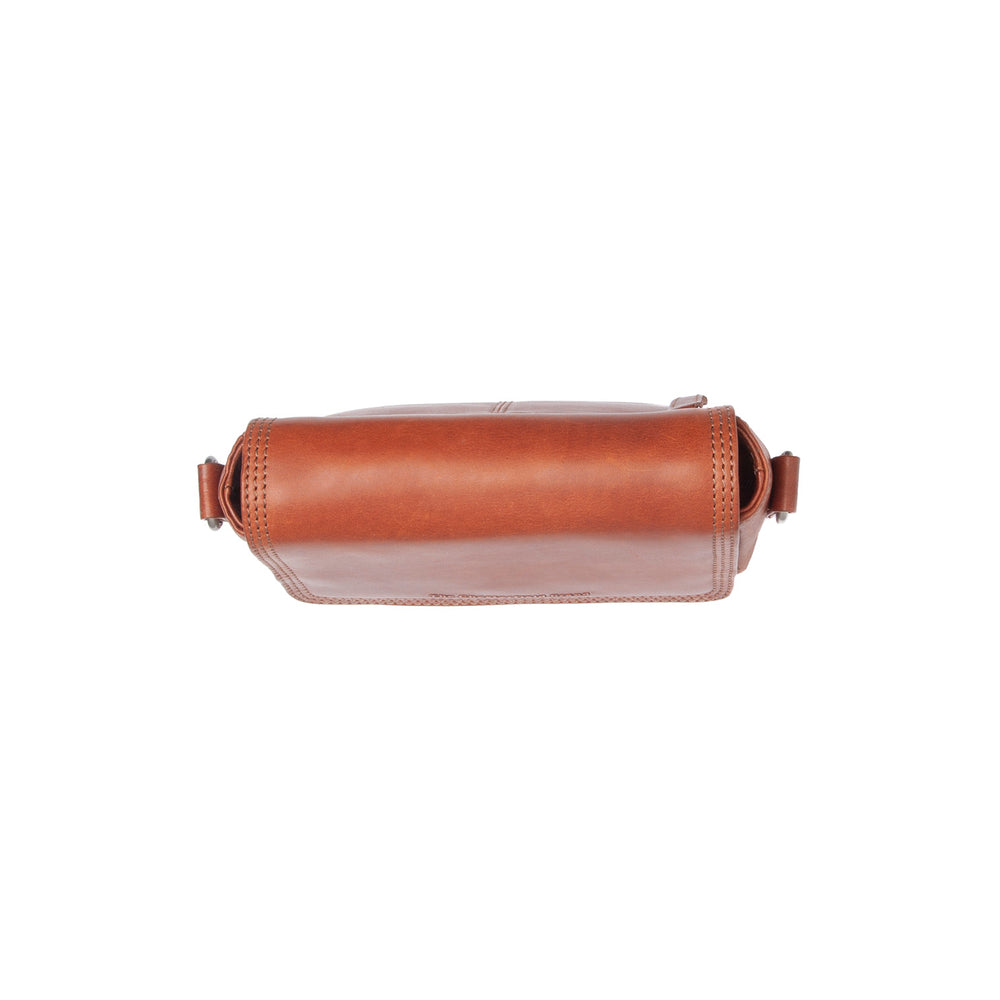 Leather Shoulder Bag Cognac Marcella