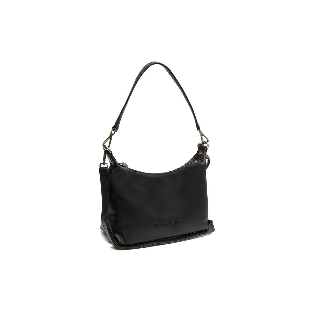 Leather Shoulder Bag Black Christie