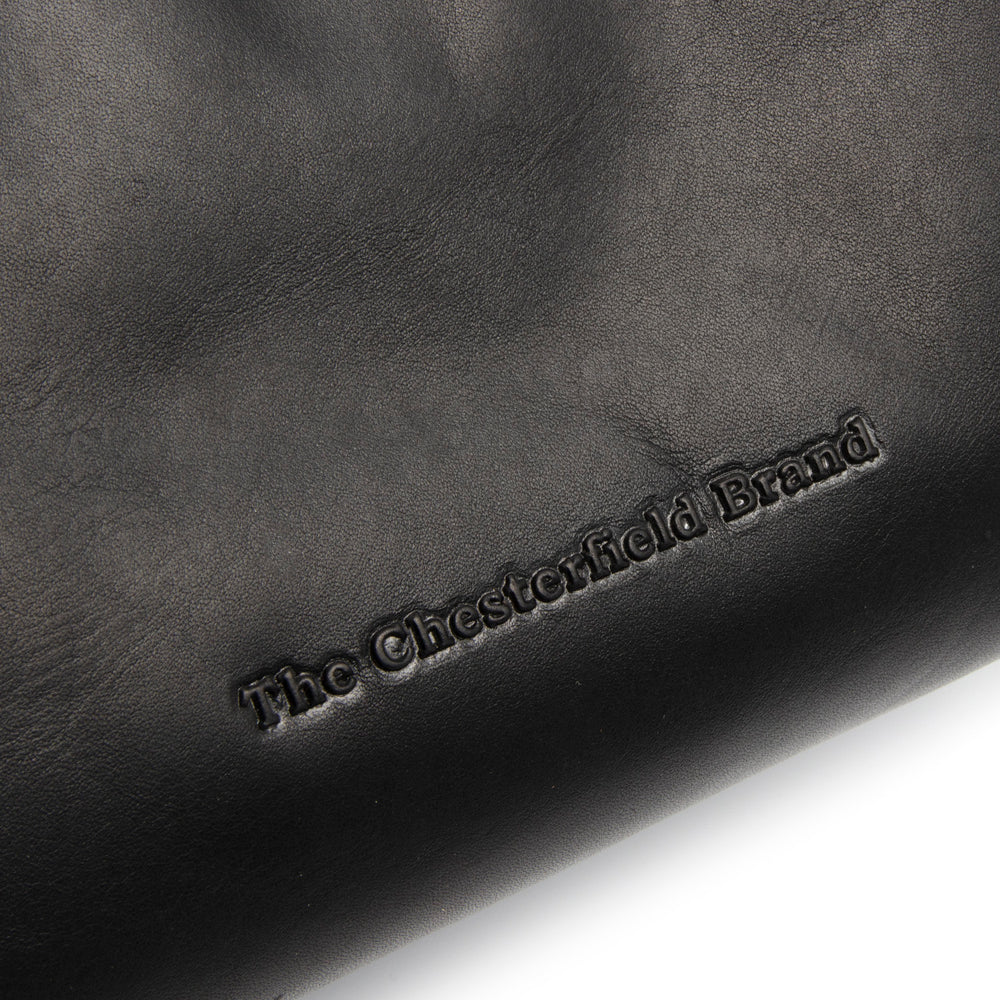 Leather Shoulder Bag Black Christie