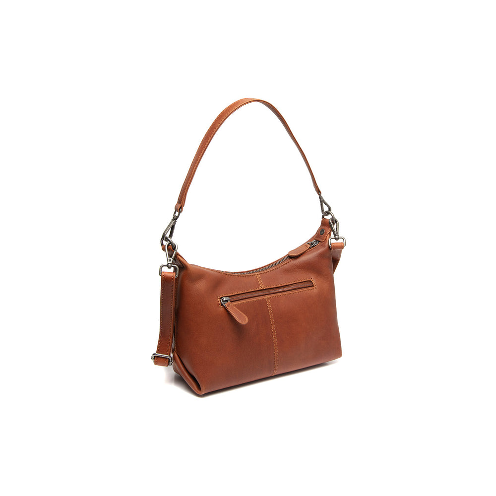 Leather Shoulder Bag Cognac Christie