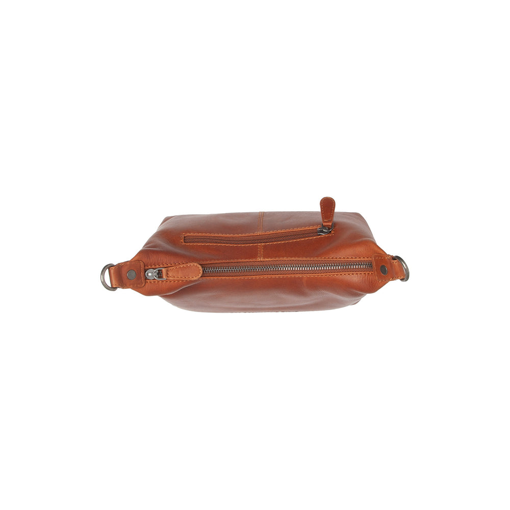 Leather Shoulder Bag Cognac Christie