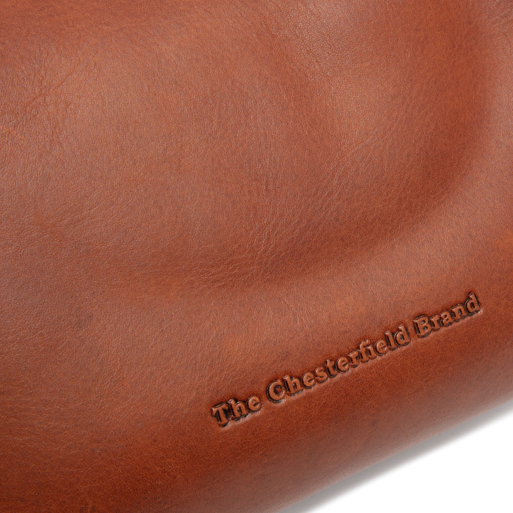 Leather Shoulder Bag Cognac Christie