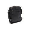 Sac Bandoulière en Cuir Noir Laveno