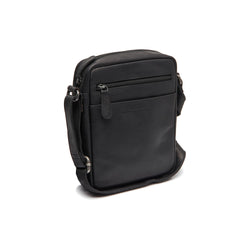 Leather Shoulder Bag Black Laveno