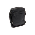 Leather Crossbody Bag Black Laveno