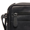 Sac Bandoulière en Cuir Noir Laveno