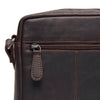 Leather Shoulder Bag Brown Laveno