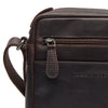 Leather Shoulder Bag Brown Laveno