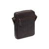 Leather Shoulder Bag Brown Laveno