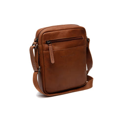 Leather Shoulder Bag Cognac Laveno
