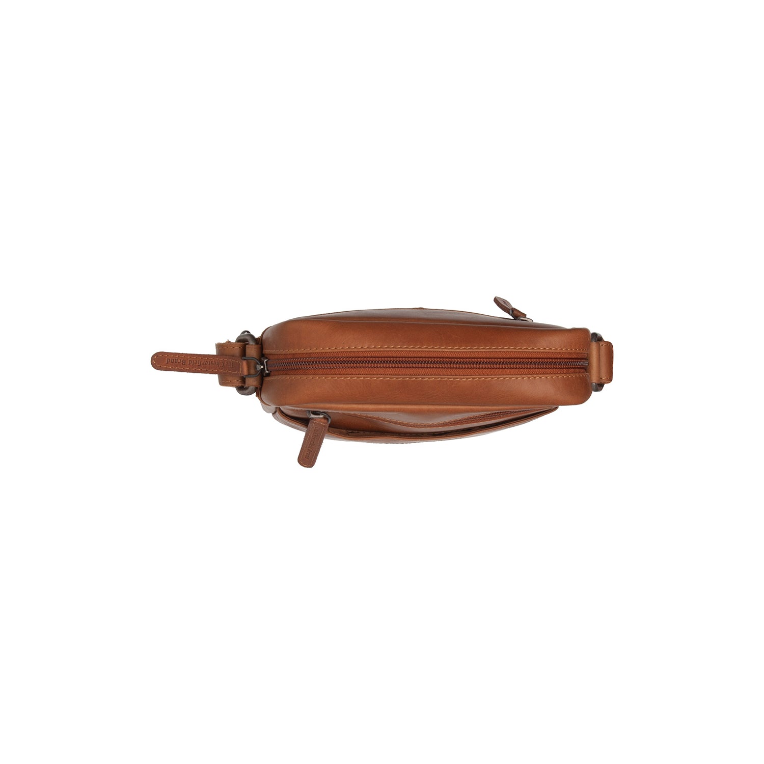 Leather Shoulder Bag Cognac Laveno