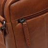 Leather Shoulder Bag Cognac Laveno