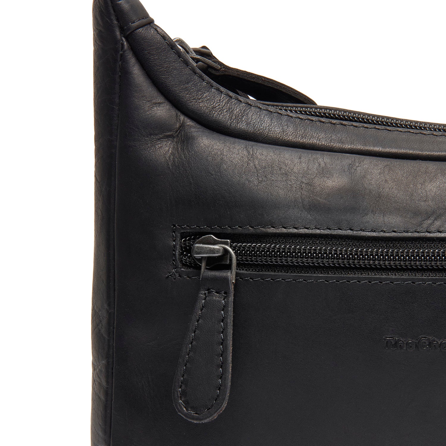Leather Shoulder Bag Black Mirave