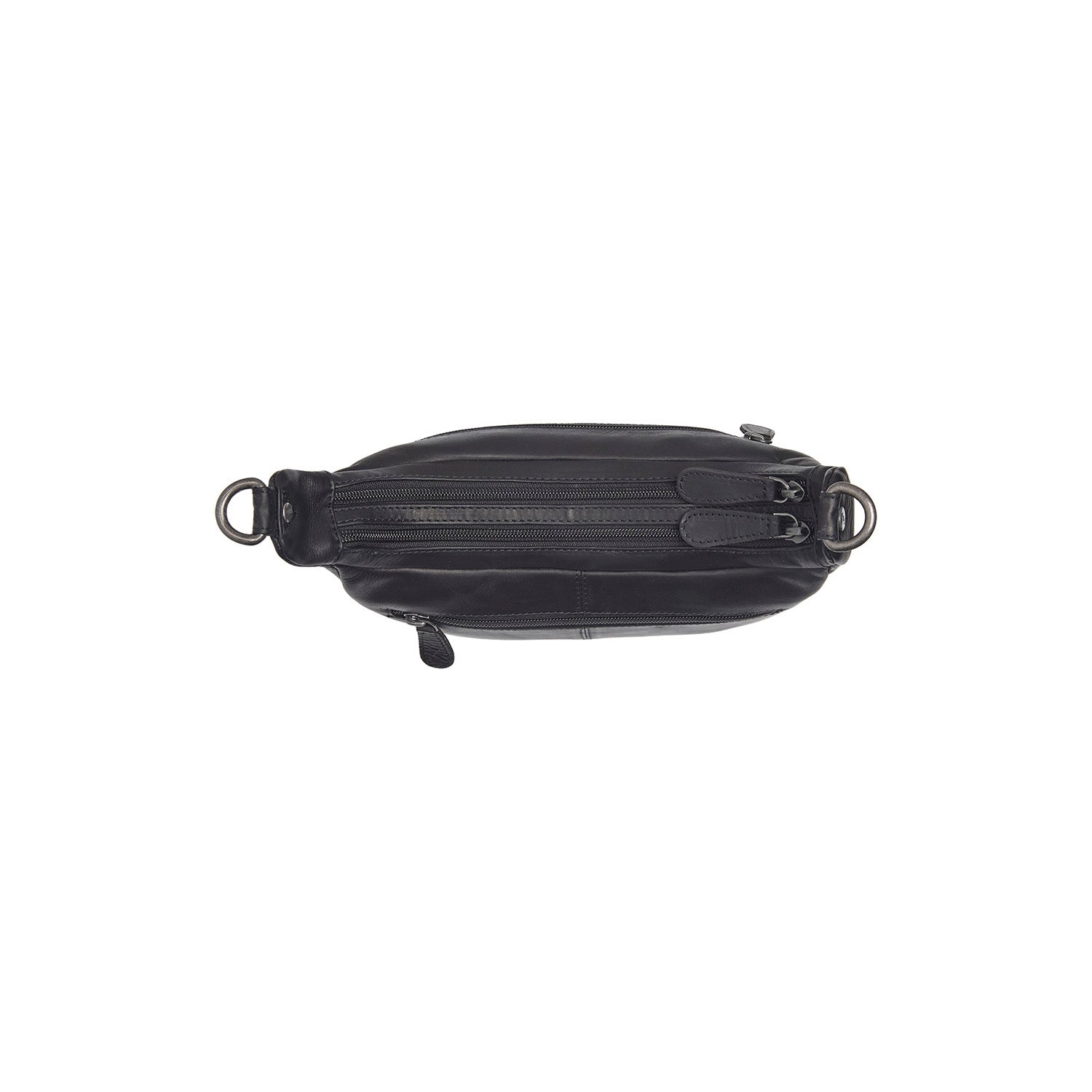 Leather Shoulder Bag Black Mirave