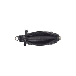 Leather Shoulder Bag Black Mirave