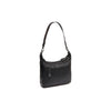 Leather Shoulder Bag Black Mirave