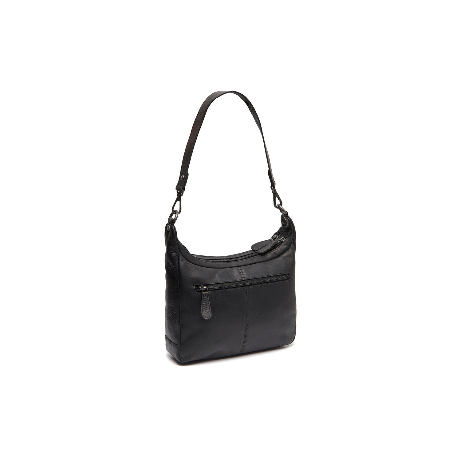 Leather Shoulder Bag Black Mirave
