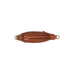Leather Shoulder Bag Cognac Mirave