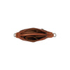 Leather Shoulder Bag Cognac Mirave