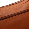 Leather Shoulder Bag Cognac Mirave