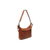 Leather Shoulder Bag Cognac Mirave