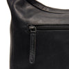 Leather Shoulder Bag Black Olvia