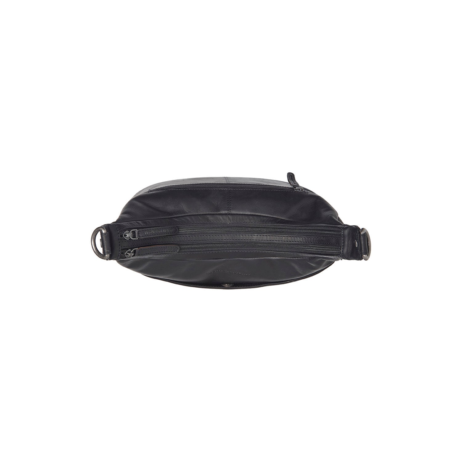 Leather Shoulder Bag Black Olvia