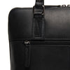 Leather Shoulder Bag Black Viamonte