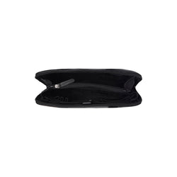 Leather Shoulder Bag Black Viamonte