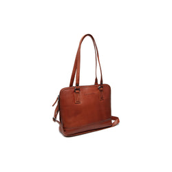 Leather Shoulder Bag Cognac Viamonte