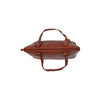 Leather Shoulder Bag Cognac Viamonte
