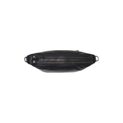 Leather Shoulder Bag Black Moneva