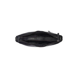 Leather Shoulder Bag Black Moneva