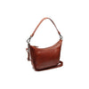 Leather Shoulder Bag Cognac Moneva