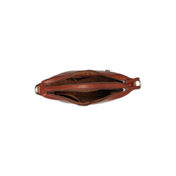 Leather Shoulder Bag Cognac Moneva