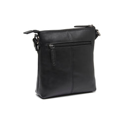 Leather Shoulder Bag Black Siena