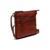 Leather Shoulder Bag Cognac Siena