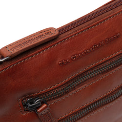 Leather Shoulder Bag Cognac Siena