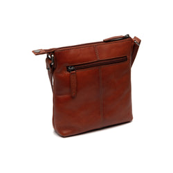 Leather Shoulder Bag Cognac Siena