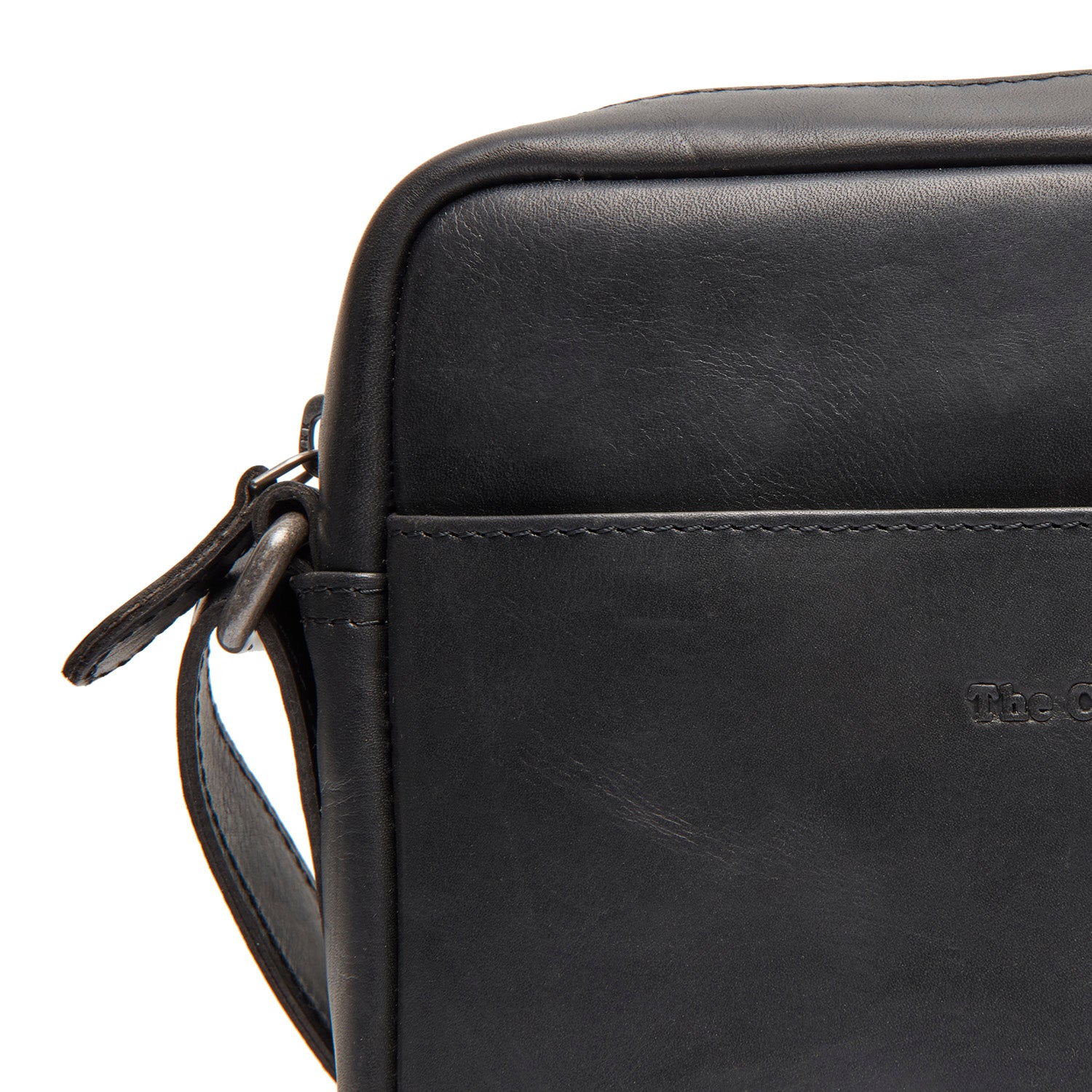 Leather Shoulder Bag Black Westmere