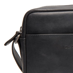 Leather Shoulder Bag Black Westmere
