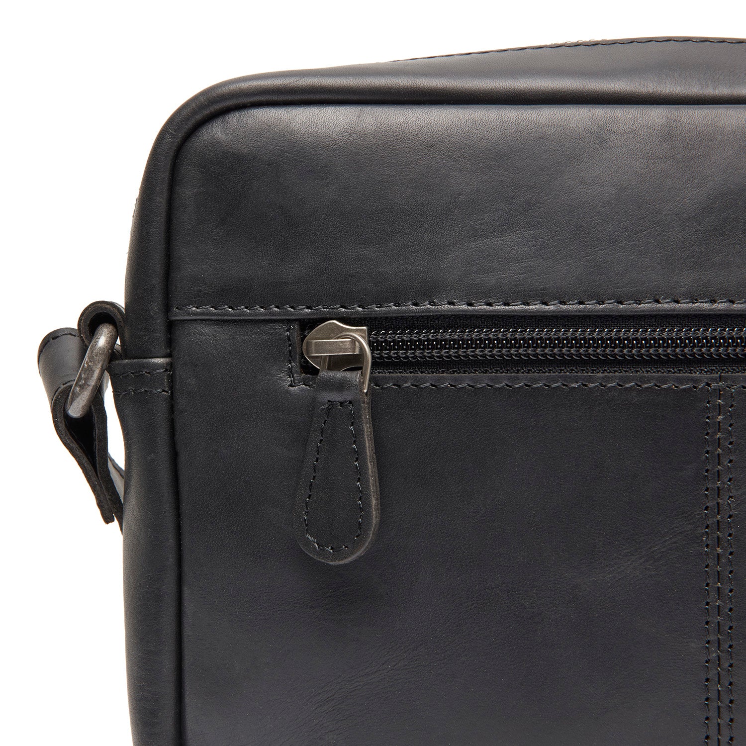 Leather Shoulder Bag Black Westmere